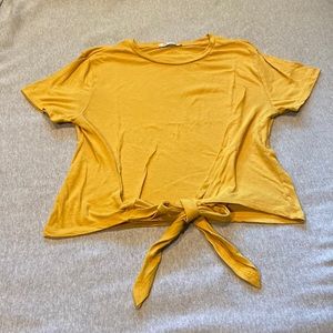 Zara Trafaluc Mustard T-shirt